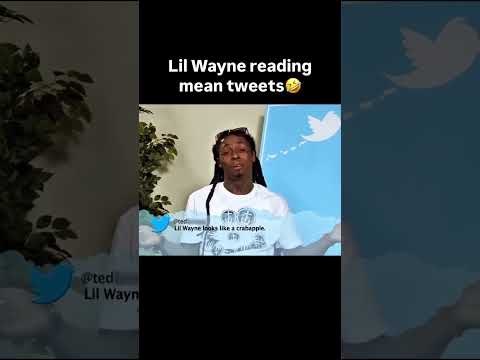 Lil Wayne reading mean tweets #rap #lilwayne #trending #shortvideo #short #hiphop