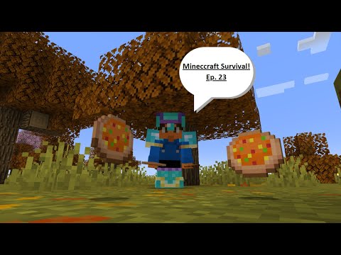 Autumn is Here! Time for an Awesome Build This Fall! - Minecraft Survival Series - Ep. 23