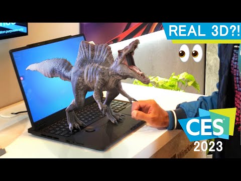 Real 3D Laptops at CES 2023