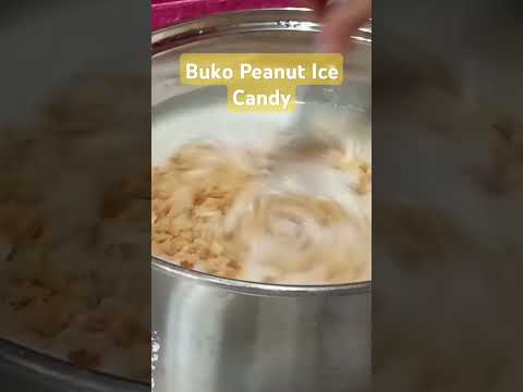 Buko Peanut Ice Candy #icecandyrecipe #pangnegosyorecipe