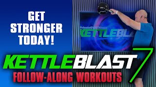 Kettlebell Core Swing | KETTLEBLAST 7 (FOLLOW ALONG!)