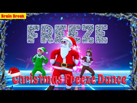 Christmas Freeze Dance | Brain Break