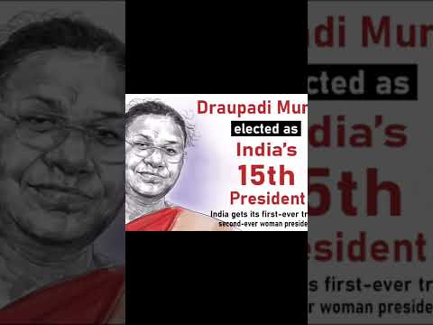 Draupadi Murmu #shorts #draupadimurmu