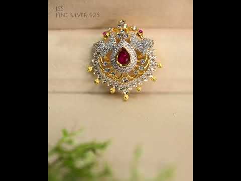 Exclusive 92.5 Silver Premium CZ Diamond Collection 92.5 Silver Jewellery manufacturer from jaipur