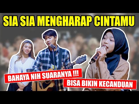 CANDU BANGET SUARANYA !!! SIA SIA MENGHARAP CINTAMU - GUSTRIAN GENO (LIVE NGAMEN) NASWA FT TRI SUAKA