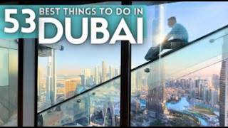 Best Things To Do in Dubai UAE 4K