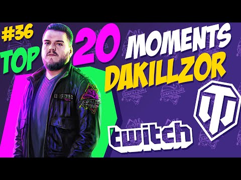 #36 Dakillzor TOP 20 Funny Moments | World of Tanks