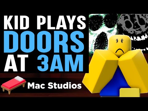 KID Plays ROBLOX DOORS TILL 3AM, What Happens Next Is Shocking..