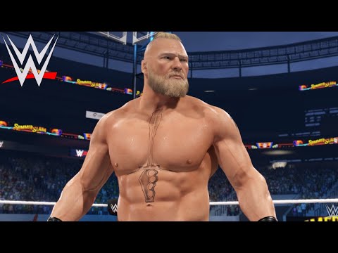 WWE 2K23 Epic Steel Cage Match - Brock Lesnar vs Randy Orton