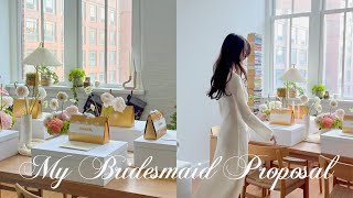 WEDDING SERIES | bridesmaids proposal, pack my boxes, meet the bridesmaids!