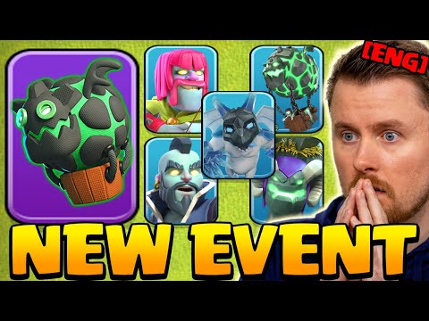 NEW EPIC EQUIPMENT and 5 EVENT TROOPS in the MASHUP MANIA EVENT (Clash of Clans)