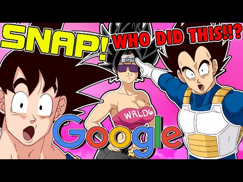 Vegeta And Goku Google Themselves For 1 Hour