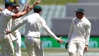 Usman Khawaja classic catch to dismiss Virat Kohli