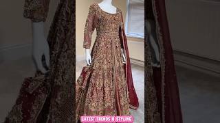 "Stunning Bridal Lengha Designs / Latest Trends & Styling Tips.😍 #wedding #fashion  #youtubeshorts