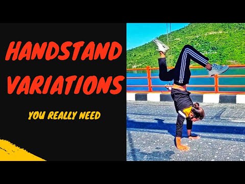 Handstand Variations || Handstand Variations You Really Need #yoga #handstand #handstandeverywhere