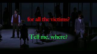 Death Note Musical English NY Demo: Where is the Justice? w/ lyrics