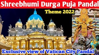 Shree Bhumi Durga Puja Pandal 2022 I Shreebhumi Durga Puja 2022 I Durga Puja 2022 I Vatican City