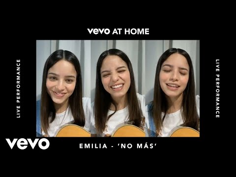 Emilia - No Más (Live) | Vevo at Home