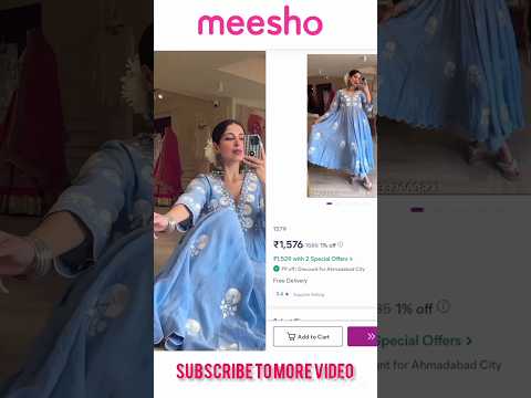 Meesho lehenga haul same dress collection on Meesho #shorts #youtubeshorts #meesho