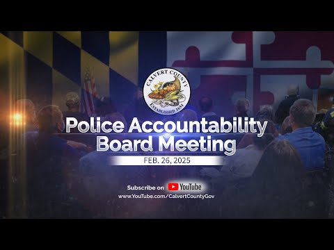 Police Accountability Board Meeting - Feb. 26, 2025