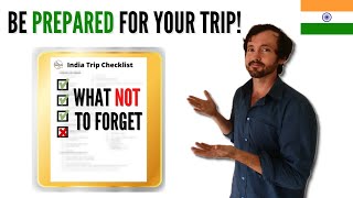 The ULTIMATE Travel Checklist for your INDIA Trip w/ Free PDF