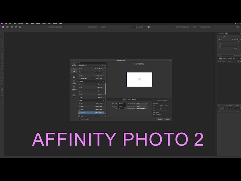 How To Enable/Disable Show Grid Affinity Photo 2