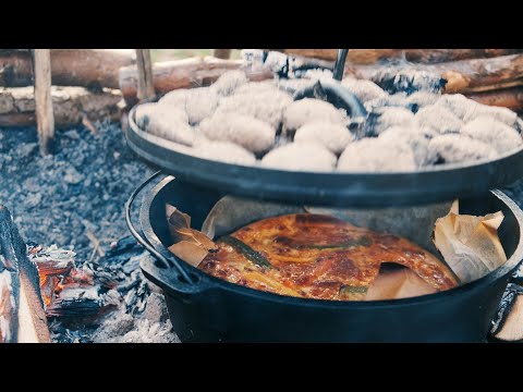 Dutch Oven Camp Pizza, easy and delicious!