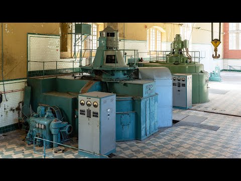 Exploring an Abandoned 1920s Hydroelectric Power Plant with Original Generating Units