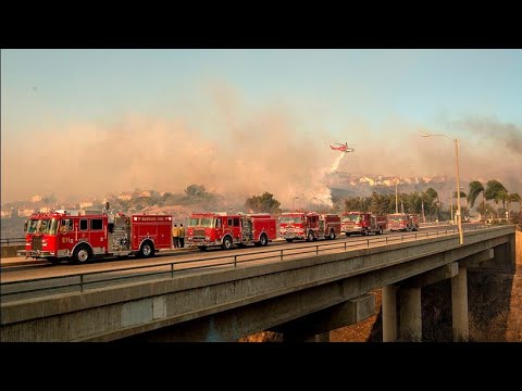 🚒🅻🅸🆅🅴🚒Los Angeles Palisades Wildfire Live Supply Route Webcam👩‍🚒California