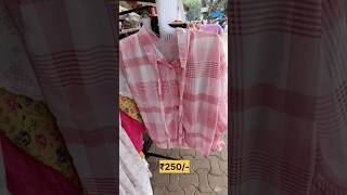 Sarojini Nagar Market Delhi | Sarojini Nagar Tops 😍 #sarojininagar #shorts #tops #shopping