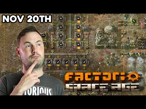 I'm just a man of science - Factorio Space Age