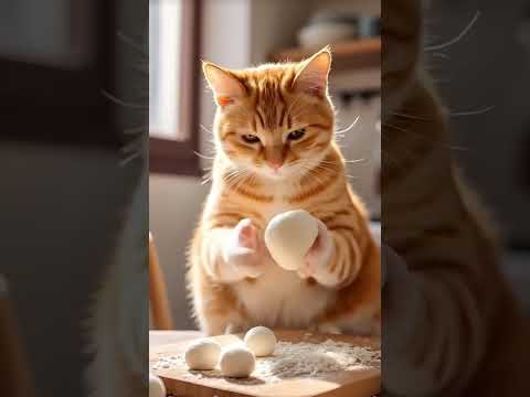 Fatty Chef #cat #catfunny #funny #aigc #catvideos #chubbycat #funnycats #funnycatvideos