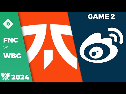 Fnatic vs Weibo Gaming, Game 2 | World Championship 2024 Swiss Stage Day 8 | FNC vs WBG G2