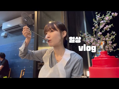 일상vlog | 뉴하우스 소개 후 목포 여행🚗 | 자취방 소개하기, 차에서 맘스터치 먹방, 목포 해상쇼, 긴자회수산 1차 후 마요에서 2차까지🍻, 코롬방제과점, 유달콩물