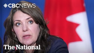 Danielle Smith breaks with premiers on Trump tariff response