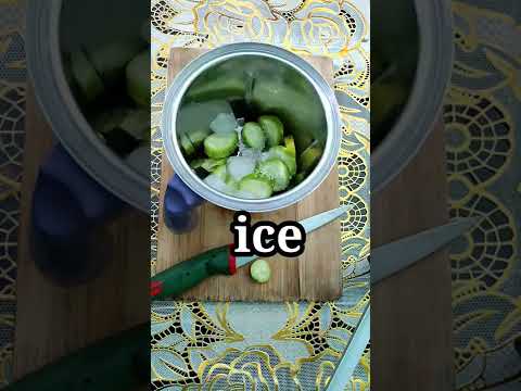 खीरा का जूस घर पर बनायें झटपट | kheera ka juice #shorts #cucumbercooler #summerdrinksrecipe