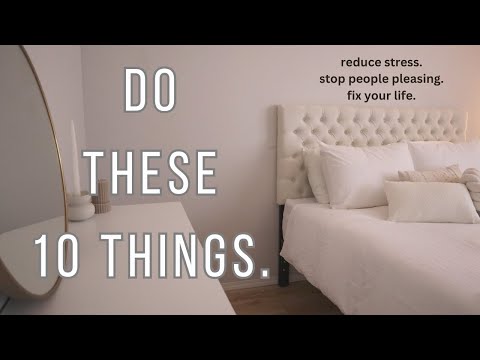 SIMPLIFY your life & REDUCE STRESS \\ 10 things that will change your life.