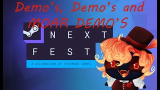 ITS DEMO TIME BABY! Host of Demo's for Up Coming Games! Read Description  #vtuber