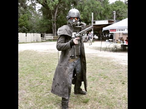 FALLOUT COSPLAY: NCR RANGER Invades Fallout AIRSOFT LARP