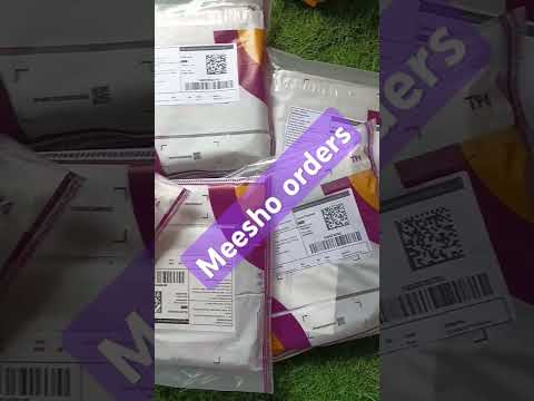 Lunch bags - Meesho orders - how to pack Meesho orders #meeshohaul #meeshoshopping