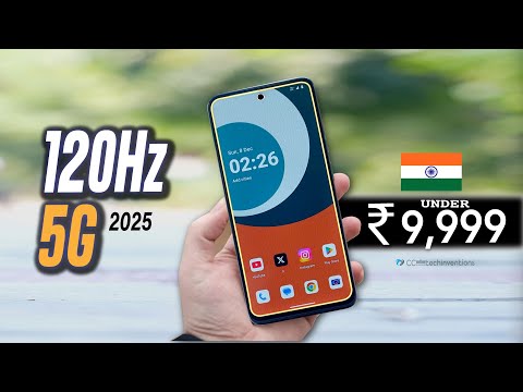 Best 5G & 120hz Phone Under ₹10,000 Rupees 🇮🇳 2024 |New 5G |TOP 4