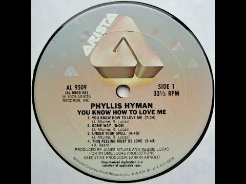 Phyllis Hyman – You Know How To Love Me