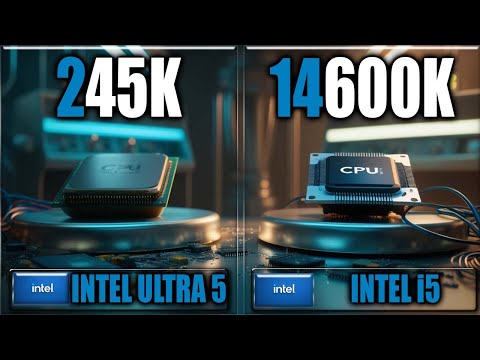 245K vs 14600K Gaming Benchmarks / Applications Tests