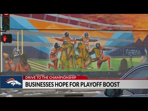 Businesses hope for playoff game boost