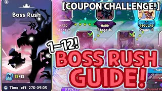 [COUPON] BEST Things to Know for the NEW BOSS RUSH Event! (1-12 Guide)