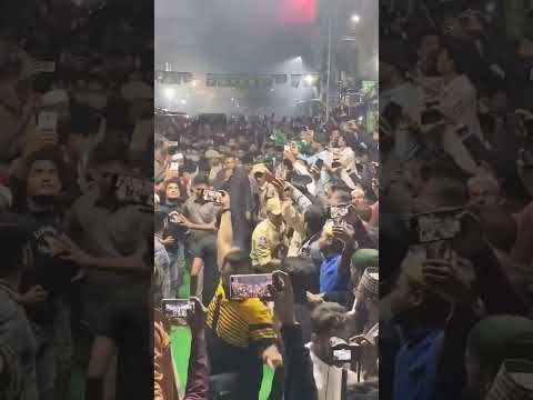 Grand Welcome Akbaruddin Owaisi Sahab Subscribe For More Videos#shorts