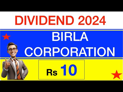 BIRLA CORPORATION Dividend 2024 | BIRLA CORPORATION Share Latest News