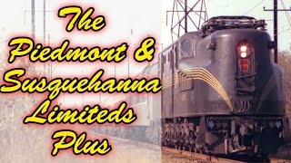 Southern 2839 & PRR GG1 4935, "The Piedmont And Susquehanna Limited's Plus" 1980