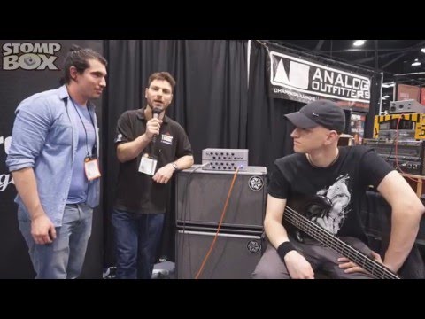 Darkglass Microtubes 700 Bass Amplifier Head & Cabs Demo @ Namm 2016