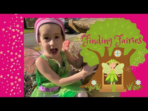 Olivia finds the CUTEST fairy house in our backyard!! #fairies #findingfairies #oliviashenanigans